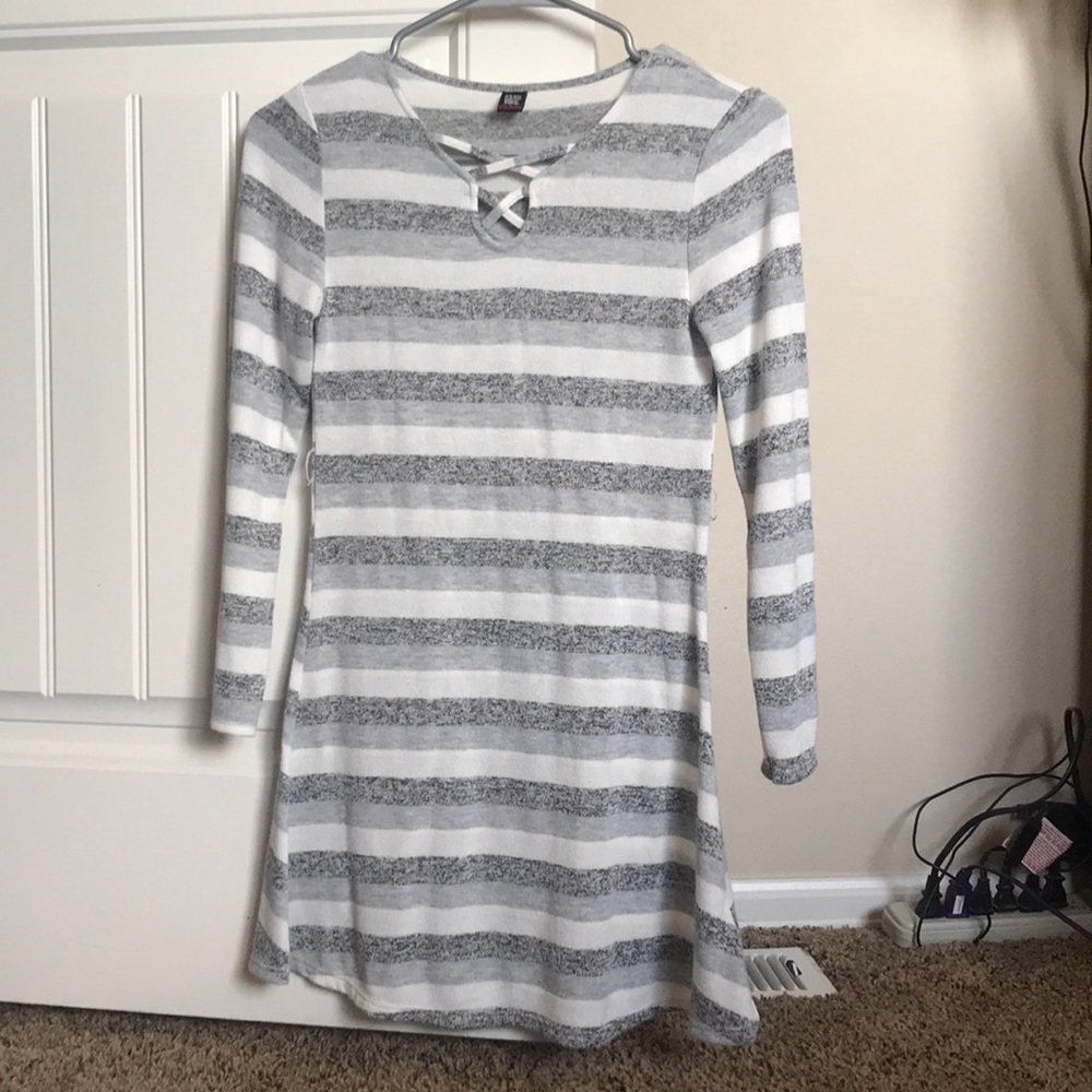 Long sleeve kids dress
